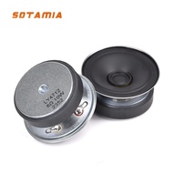 SOTAMIA 2Pcs 2 Inch Tweeter 8 Ohm 10W Positive Hemming Closed External Strong Magnetic Tweeter Water