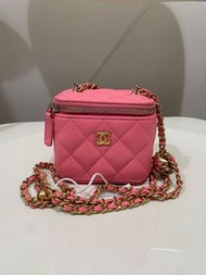 ［尖沙咀現貨］Chanel 粉紅金球小盒子
