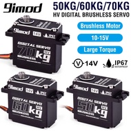 9Imod 50Kg 60Kg 70Kg Waterproof Digital Brushless Servo 14V Metal Gear Steering RC Servo For 1/8 1/