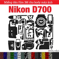 3M Skin for Nikon D700 (Many models) | Anti-fouling film for Nikon D700 body