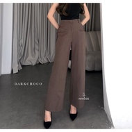 SEOLA - CK94 - Blaire Pants I Basic Work Long Pants Women's Semiwool Office Long Pants