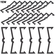 YEW 50Pcs Pegboard Hook Locks, Peg Board Locks Holder Hook Fastening Buckle,  Plastic Garage Accesso