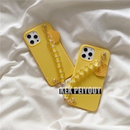 Yellow Bracelet Realme C17 C12 C20 C21 C15 C21 C11 Realme V15 V11 V5 X7pro Q2 X C2 Soft Phone Casing