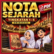 Sejarah SPM KSSM 2026 | Nota Lengkap Tingkatan 1-5 历史 双语笔记 | Lulus Cemerlang PDF [INSTANT DELIVERY]