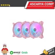 Aigo darkFlash C6 3IN1 C6MS RGB LED 12CM Case Fan / Fan Case contains 3 pcs