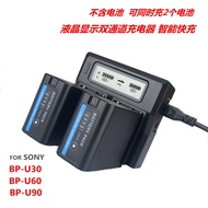 BP-U30 U60 U90 Battery Charger PMW-100 280 X160 FS5 FS7 EX280 Camera