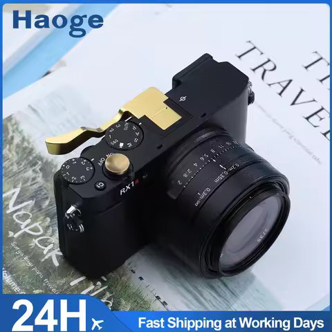 Haoge Brass Metal Shutter Release Button for Sony RX1R III RX1RM3 RX1R II RX1 RX10 I II III IV Camer