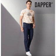 Dapper | Straight Cut Long Jeans-J11459 Raw Blue