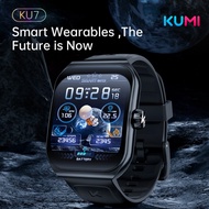 KUMI Smart Watch KU7 | 1.96" for Android iOS (Answer/Make Call) Heart Rate SpO2 and Sleep Tracker Vo