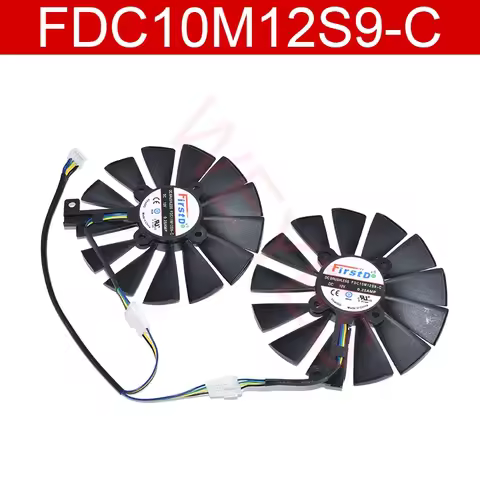 New For FirstD BRUSHLESS FDC10M12S9-C Single & Double DC 12V 0.25A Cooling Fan