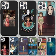 Cartoon Studio Ghibli Spirited Away Totoro Phone Case For iPhone 11 12 Pro Max 13 Mini Pro Max XS X 