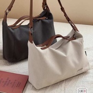 sling bag bag gentlewoman bag Original Homemade Japanese Korean Fashion Simple Commuter Canvas Tote 