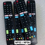 SHARP Smart tv RC-NF02 code (534/32HS534AN series) RC-NF06 code (400/410/32HS400AN series)
