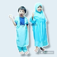 couple busana muslim anak