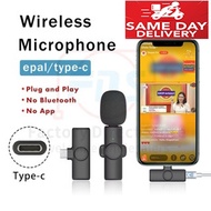 K9 WIRELESS MICROPHONE FOR IPH / TYPE C / iphone/ AUX 3.55M