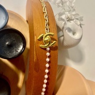 獨一無二 - Chanel 香奈兒中古鈕扣手工製作而成的14K鍍金手鍊