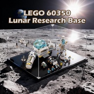 Acrylic Display Box Kotak Penyimpanan Mainan Transparent Figure Storage LEGO 60350 Lunar Research Ba