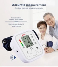全新🔥JZIKI臂式電子血壓計🔥英文款電商家用血壓儀Digital Arm Blood Pressure Monitor Heart Beat Monitor with LCD