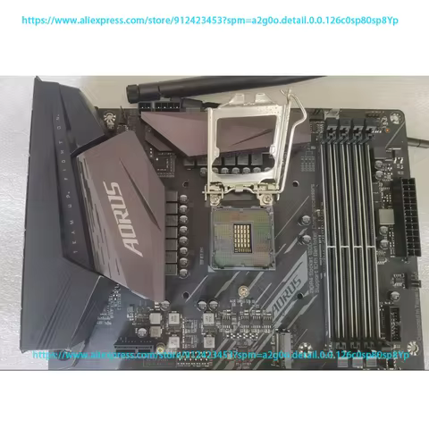 For Z490 AORUS ELITE Motherboard 128GB HDMI M.2 SATA3.0 LGA 1200 DDR4 ATX Z490 Mainboard 100% Tested
