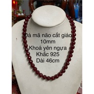 HEXAGONAL Agate NECKLACE ms f DE8