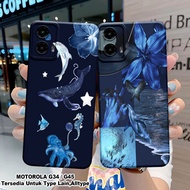 HP Case Latest Motorola G45hp Softcase Motorola G34 Casing Motorola G34 G45 Silicone Motif MC-841hp