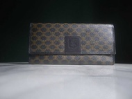 【老時光 OLD-TIME】早期二手老包義大利製CELINE長皮夾