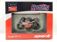 《烈馬驛站》1/43 MotoGP Ducati GP15 #45 S.Redding 2016 (Spark)