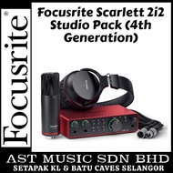 Focusrite Scarlett 2i2 Studio Pack (4th Generation)