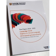 IGCSE English as Second Language 0510 (Speaking Endorsement) Past Papers (May/June 2018 - Oct/Nov 20