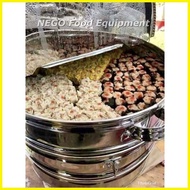 § ❡ ✎ Round Siopao Siomai Steamer 18-21 Inches 3 Layers