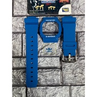SET PETAK BIRU ADIDAS  BNB + BUCKLE JAPAN + BACKLIGHT (SESUAI UTK DW5600/GB5600/GWX5600/GWB5600)