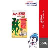 Anlene Gold 5X Cafe Latte 550g