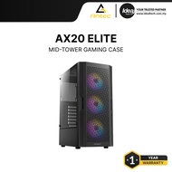ANTEC AX20 ELITE | PRE-INSTALLED 4X 120MM FIXED MODEL RGB FAN | MID-TOWER GAMING CASE