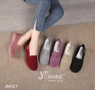 1127 JOANNE SEPATU FLATSHOES KANVAS ELASTIS