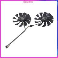 New 1 Pair Graphics Card Fan 85Mm Ha9010H12F-Z 4Pin Cooler Fan Replacement For  Gtx 1060 Oc 6G Gtx 9