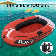 เรือยางเป่าลม เรือยางหาปลา Inflatable boat Atlantic Boat 100 (ส้ม)