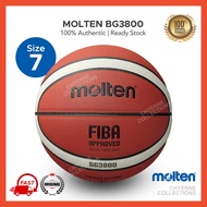 Original Molten BG3800 Basketball • Size 6 7 • Outdoor Indoor B7G 3800 Bola Keranjang