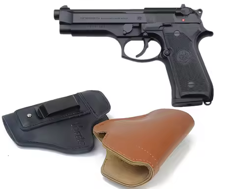 Concealed Leather IWB Holster Carry Gun Holster for Beretta M92 Beretta 92A1 Beretta 84 Cheetah Bere