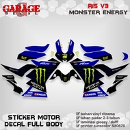 Decal R15 V3 Full Body Stiker R15 V3 Full Body Decal Sticker R15 V3 Full Body Monster Energy 2