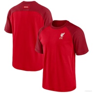 JS 2023-2024 Liverpool Home Jersey Fans Training Football Tshirts Sports Tee Plus Size SJ