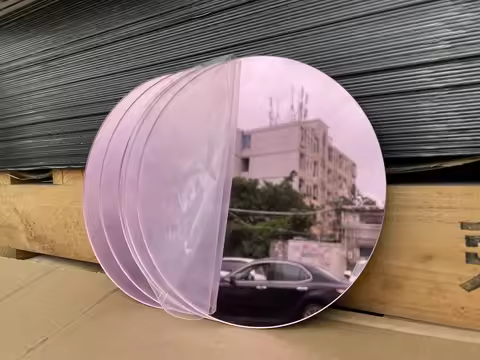 DIA200*1.6MM Light Pink Acrylic Mirror Sheet Harmless For Wedding Coaster Display Photo Props Home H