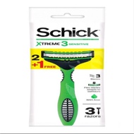 Schick Xtreme 3 Sensitive 2+1 free
