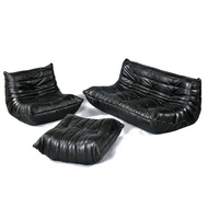 Real Leathersofa Suede Small Apartment Triple Online Celebrity Togo Lounge Sofa Lazy Sofa Furniture