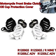 REALZION Motorcycle Part Front Brake Clutch Oil Cup Protection For BMW R1200GS R1250GS ADV R 1200GS 