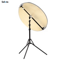 Selens Reflector Holder Arm Stand Kit Telescopic 360 Degree Swivel with 70.8 Inches Light Stand for 