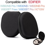 For EDIFIER W860NB Pro W800BT Pro Free W830NB Pro K710W Portable Headset Travel Case Shockproof Hard