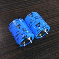 【Best value for money】 2pcs 2200uf 80v Vishay 256 Series 25x30mm 80v2200uf Sanp-In Psu Aluminum Elec
