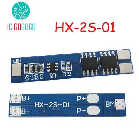 2S 7.4V 8.4V 18650 Lithium Battery Protection Board 5A 7A Over charge Discharge Short Circuit Protec