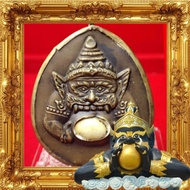 (SG555) Phra Rahu Vintage thai amulet 泰国佛牌 拉胡 +