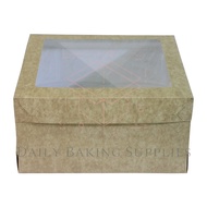10x10x5” or 10x10x4” - Set of 10 &amp; 20 pcs - Cake Box / White Box / Kraft Box / Natural Box